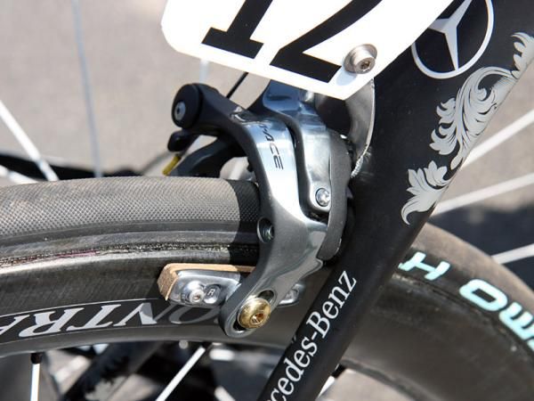 Fabian Cancellara's (Leopard-Trek) Trek Madone 6.9 SSL
