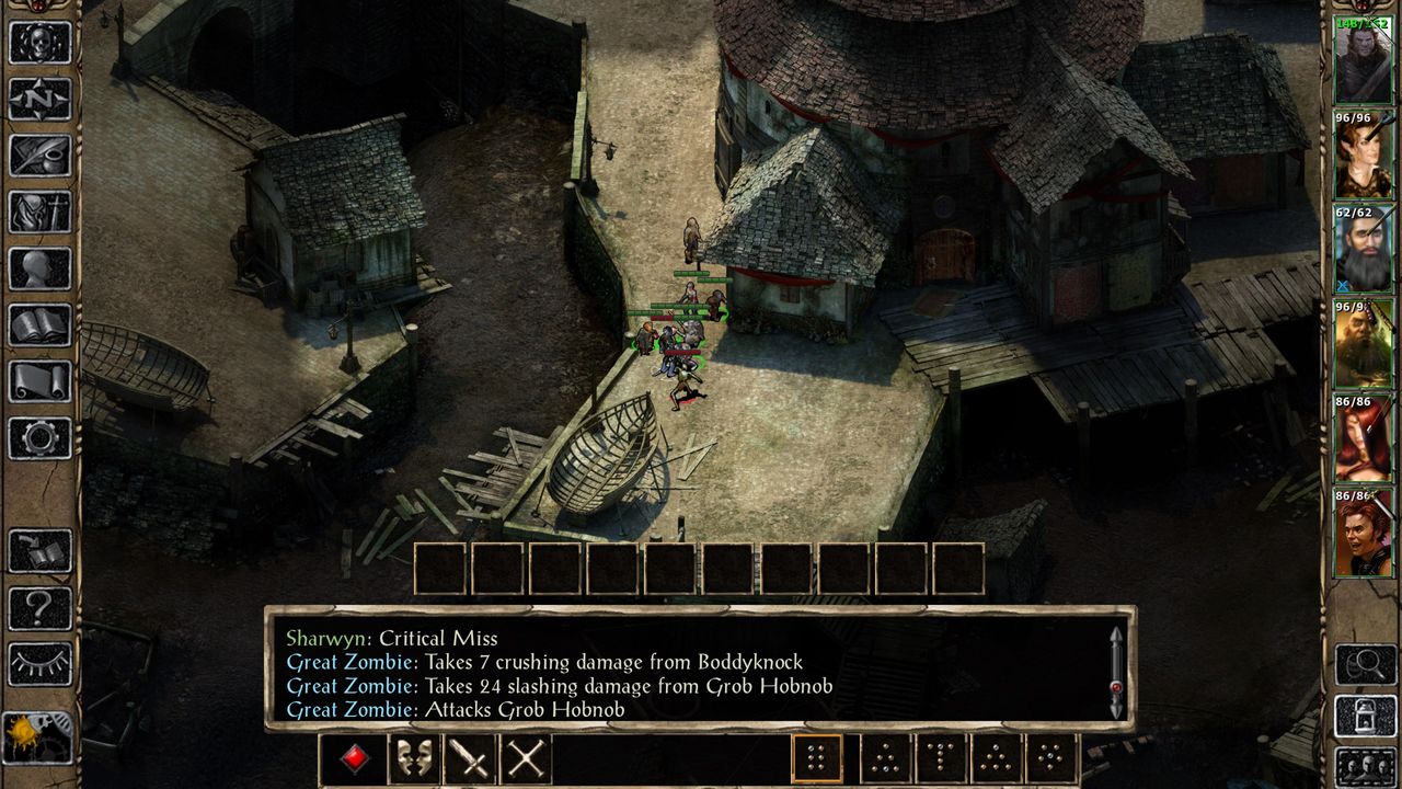 Neverwinter Nights campaign remade in Baldur's Gate 2 with assets taken from Pillars of Eternity.