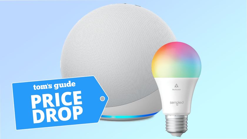 Echo (4th Gen)| with Sengled Smart Color Bulb