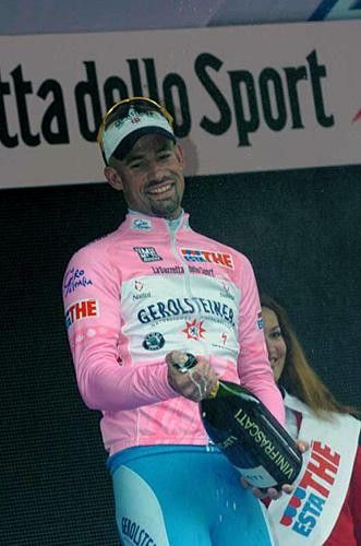 Stefan Schumacher (Gerolsteiner) now in pink