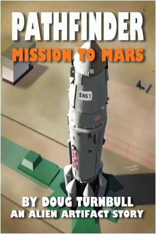 Cover art for the novel "Pathfinder: Mission To Mars."