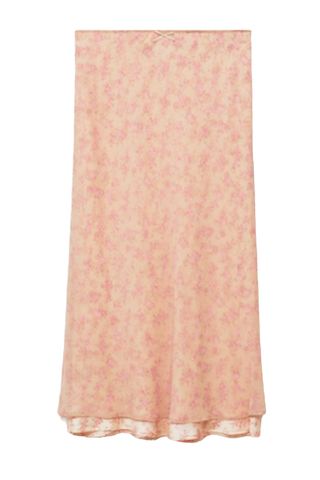 Floral-Print Long Skirt - Women | Mango Usa