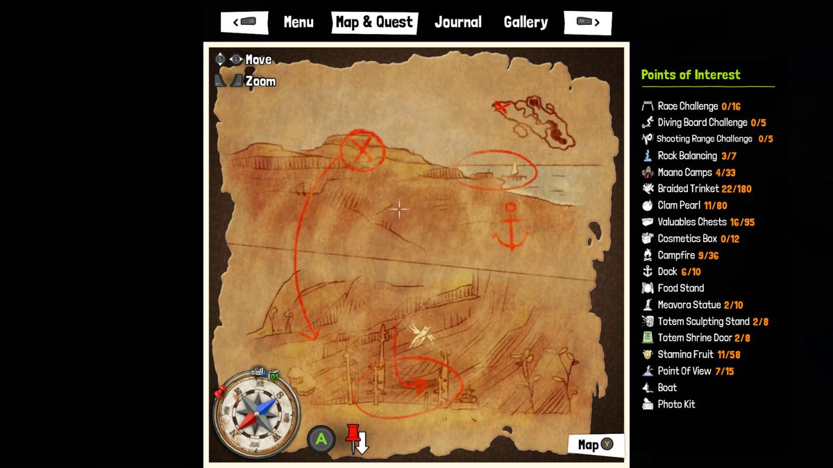 Tchia treasure map guide How to find every treasure chest PC Gamer