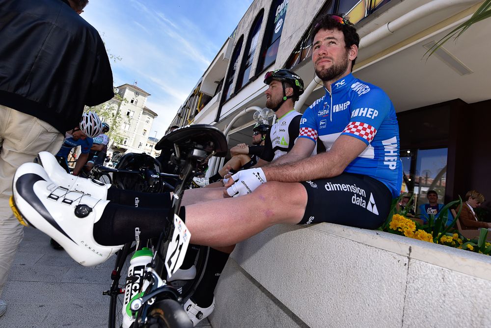 Mark Cavendish (Dimension Data) relaxes in Croatia