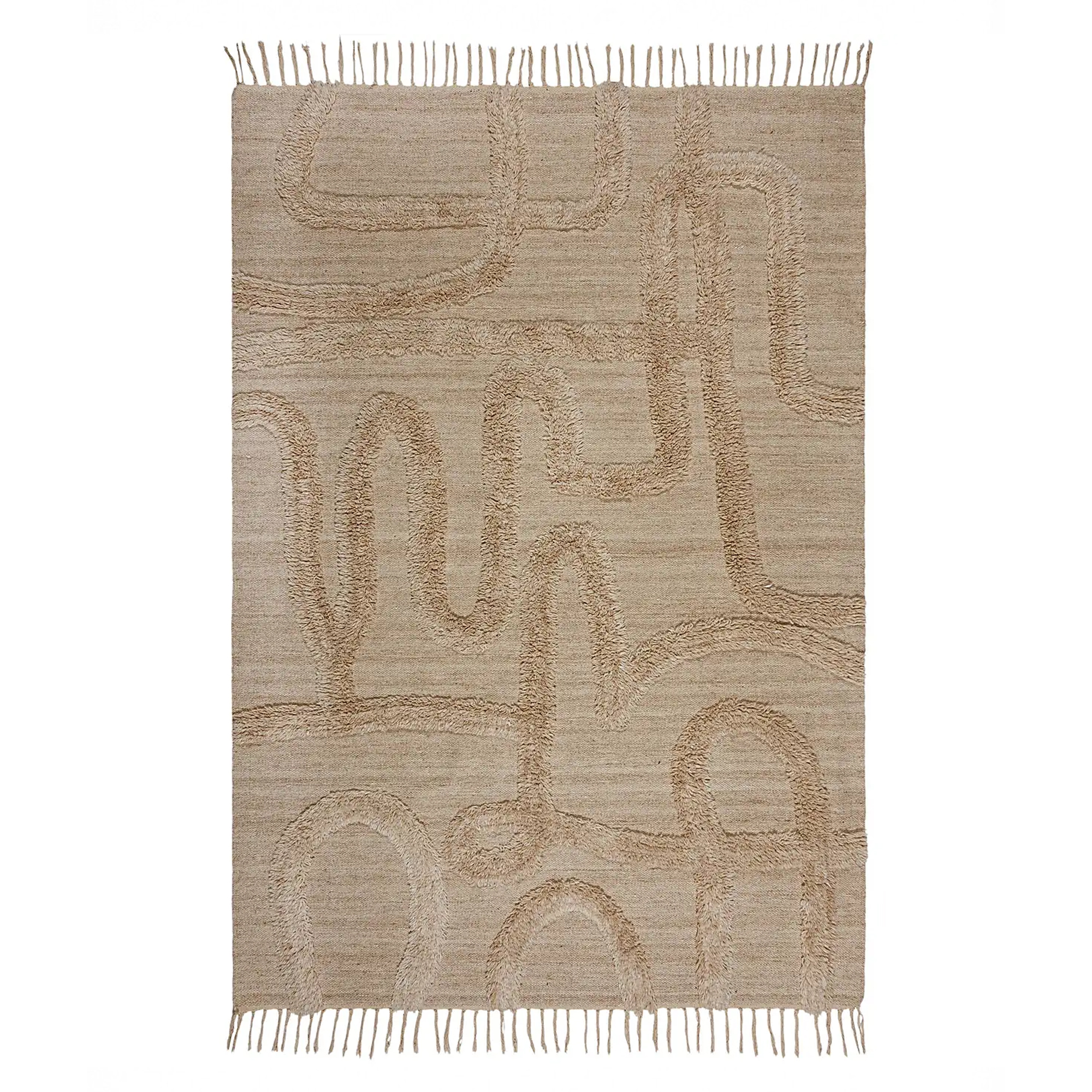 Dunelm, Rocco Tufted Wool Blend Rug