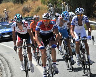 Niki Terpstra escape, Vuelta a Espana 2010, stage three