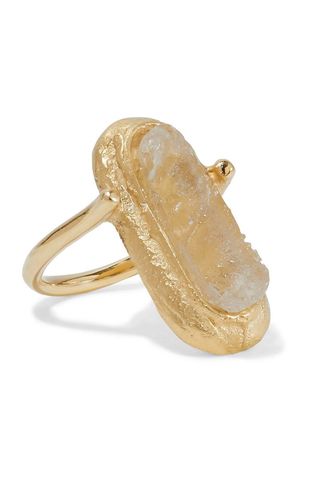 Silence 17 Gold-Plated and Resin Ring