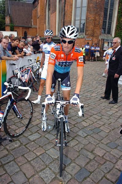 Luxembourg road champion Fr&auml;nk Schleck (Saxo Bank)