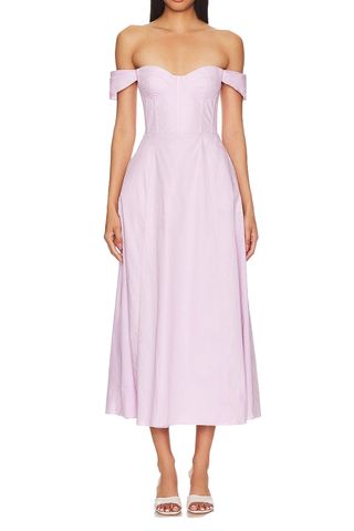 X Revolve Magdelena Midi Dress