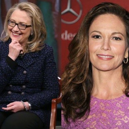 Hilary Clinton Diane Lane