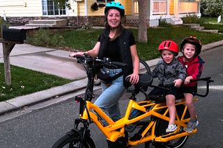 Ievgen Potyku and Hanna Boiarska of Freedom Folding and Electric Bikes in Colorado