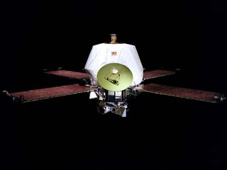 The Mariner 9 spacecraft.