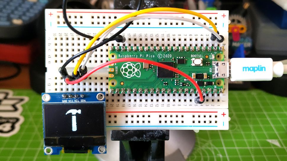 How To Use An Oled Display With Raspberry Pi Pico Toms Hardware 1328