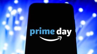 A smartphone with Prime Day on the screen