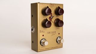 The J Rockett Audio Designs Archer Select combines seven clipping options in one drive pedal