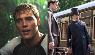 Sam Claflin in Hunger Games: Catching Fire and Enola Holmes