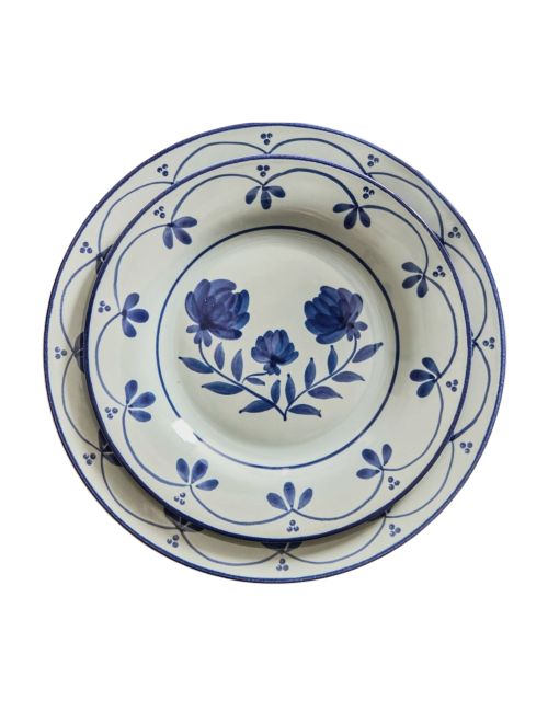 Farrah Floral Salad Plate, Set of 4