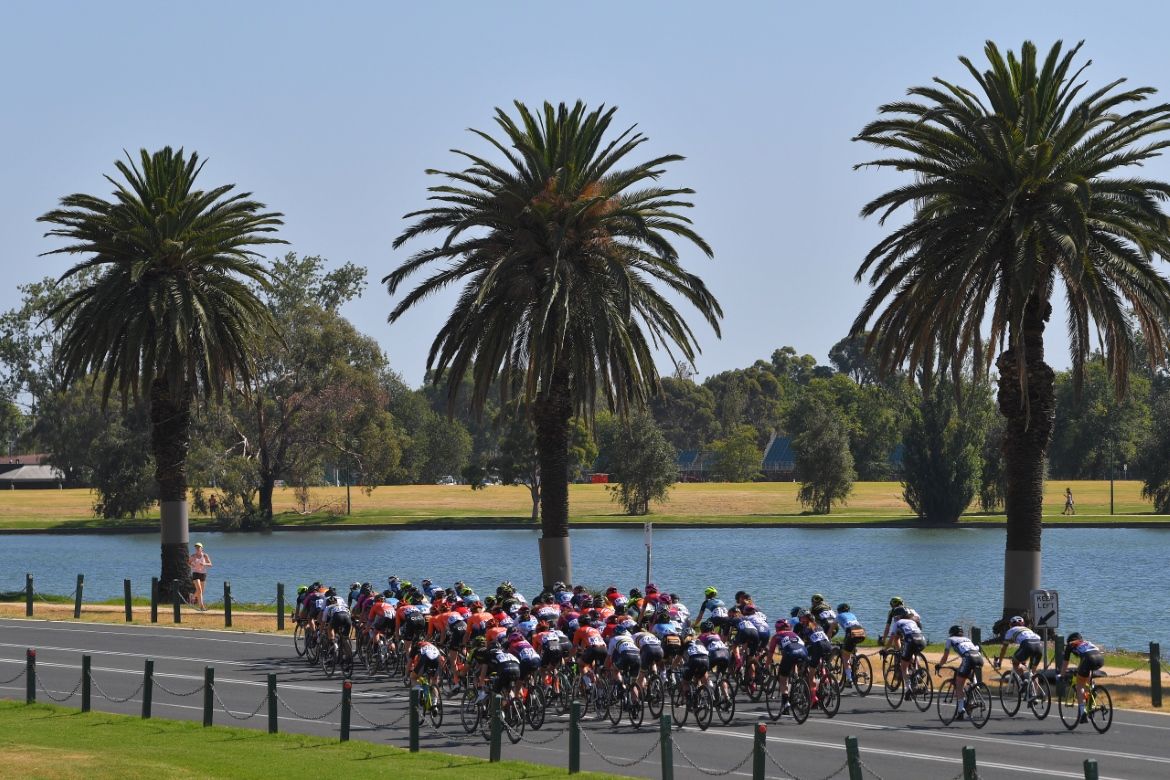 The race was based around Albert Park