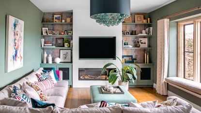 Hide the Cable Box - Country Design Style