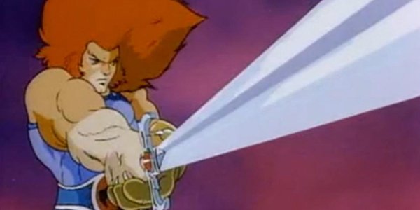 Lion-O wielding the Sword of Omens in ThunderCats