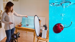 Home photography ideas: Make a splash with high speed and flash 