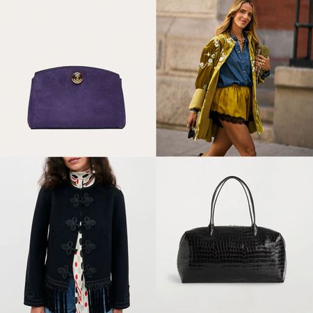 Various fall jackets and bags