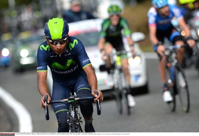 Rolland and Hesjedal struggled against Quintana's pace