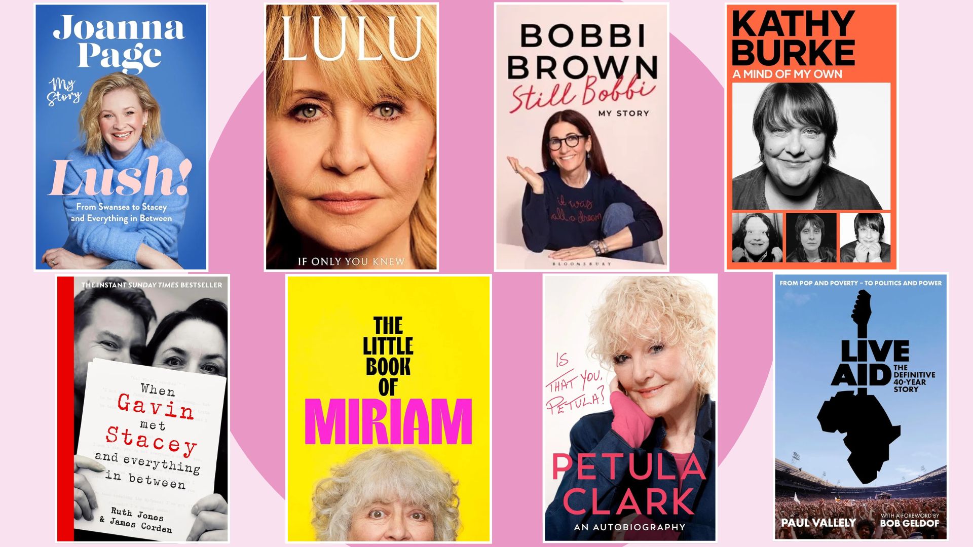 The front covers of some of the best memoirs of 2025