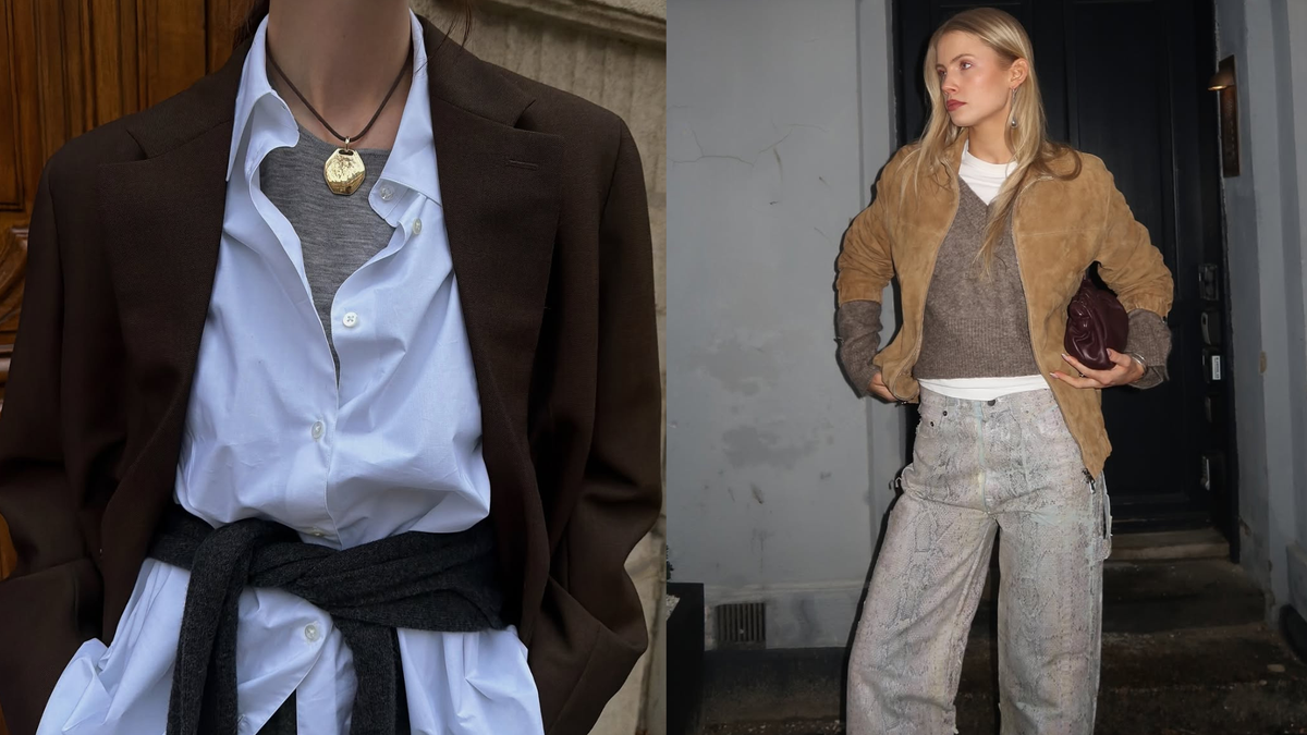 Chic Layering Rules: How Fashion People Are Wearing Sweaters With Jeans, Skirts, and Everything in Between