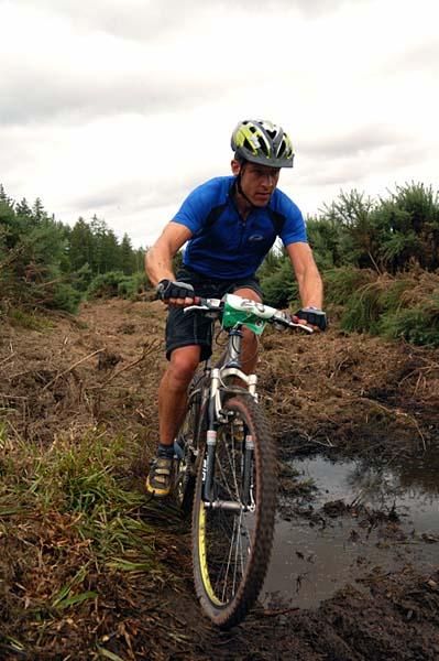 A rider at the 10 More in Moray