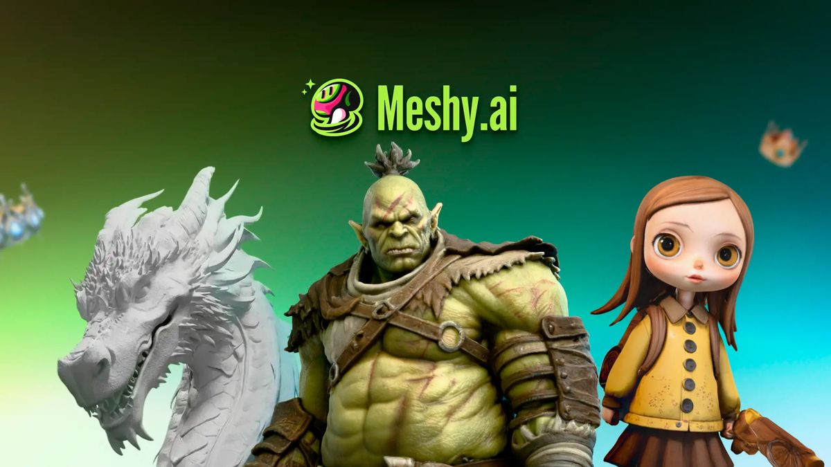 Save 60% on your first month of Meshy 7 AI — streamline your 3D printing workflow for less