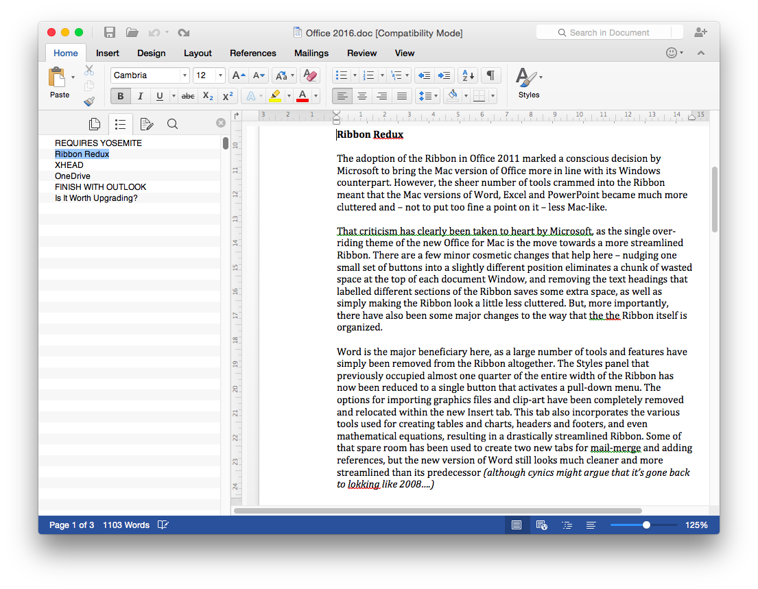 Microsoft Office for Mac Preview ITPro