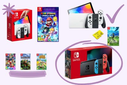 Nintendo Switch Black Friday deals colalge