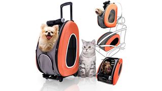 Pet stroller and carrier