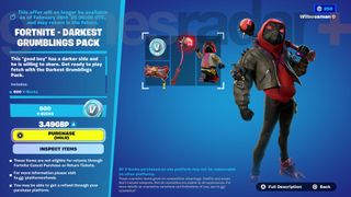 Fortnite Starter Pack - Darkest Grumblings