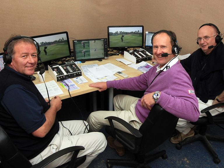 The Sky Sports Golf commentary team