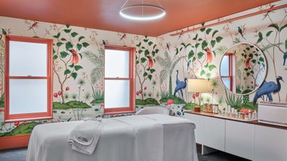 Dr. Barbara Sturm treatment room at Madison Avenue New York Spa