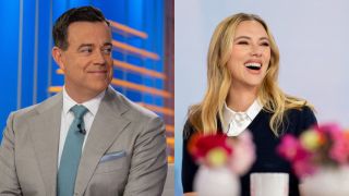 Carson Daly and Scarlett Johansson on Today