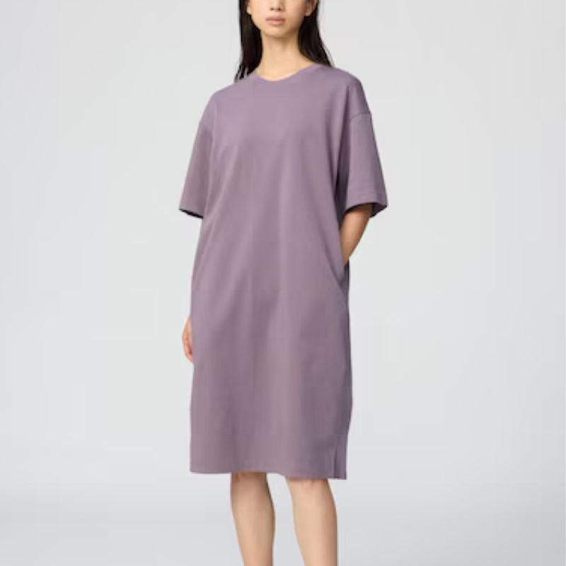 Uniqlo , AIRism Cotton Relaxed Dress