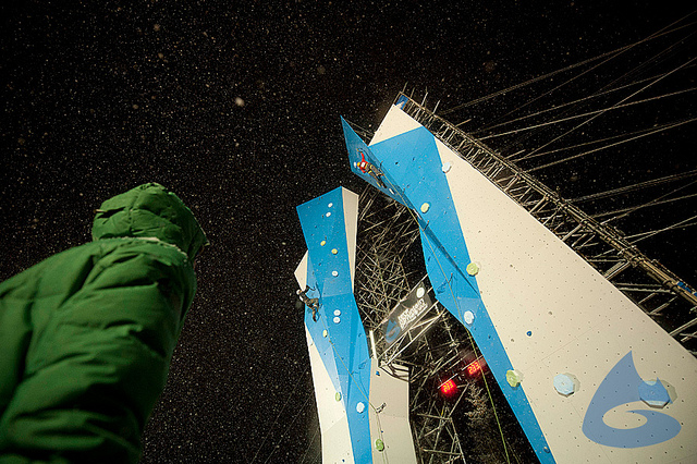 winter teva mountain games ice climb