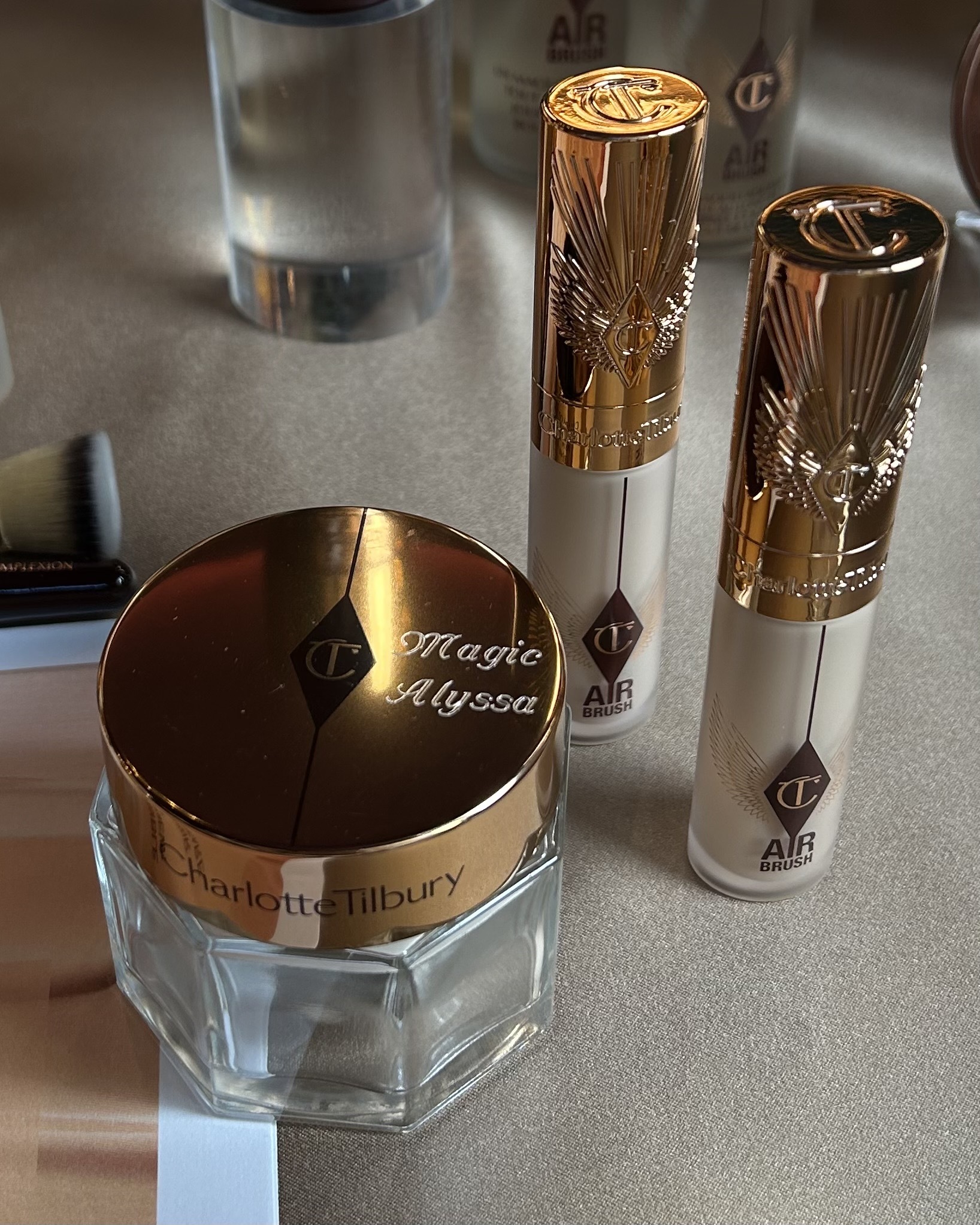 Image of Alyssa Brascia's jar of Charlotte Tilbury's reformulated Magic Cream.