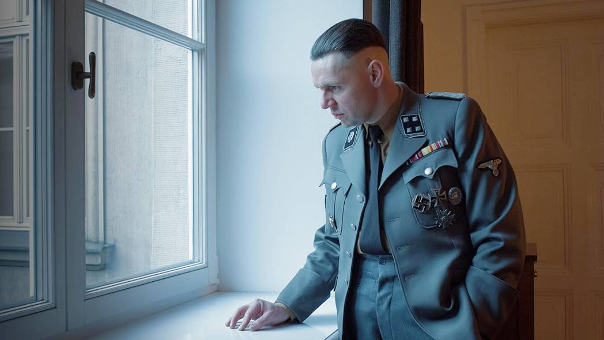 Christian Friedel as Rudolf Höss in "The Zone of Interest"