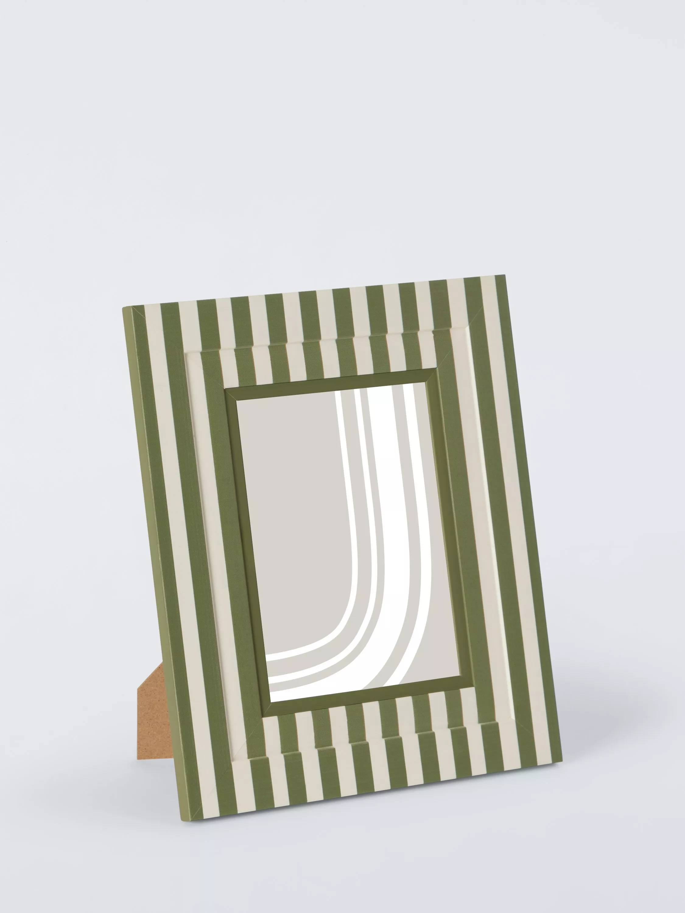 John Lewis Stepped Photo Frame, 5 X 7" (13 X 18cm), Blue Stripe