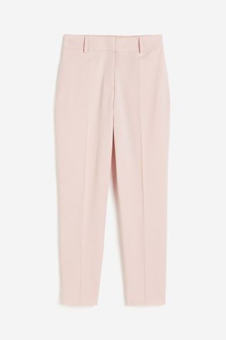 H&M Cigarette Trousers in Pink