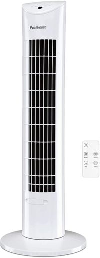 Pro Breeze® 30-inch Tower Fan with Oscillation | £79.99