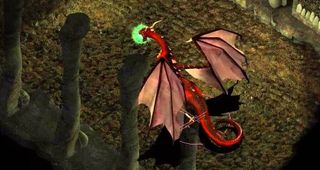 Baldur's Gate 2 dragon
