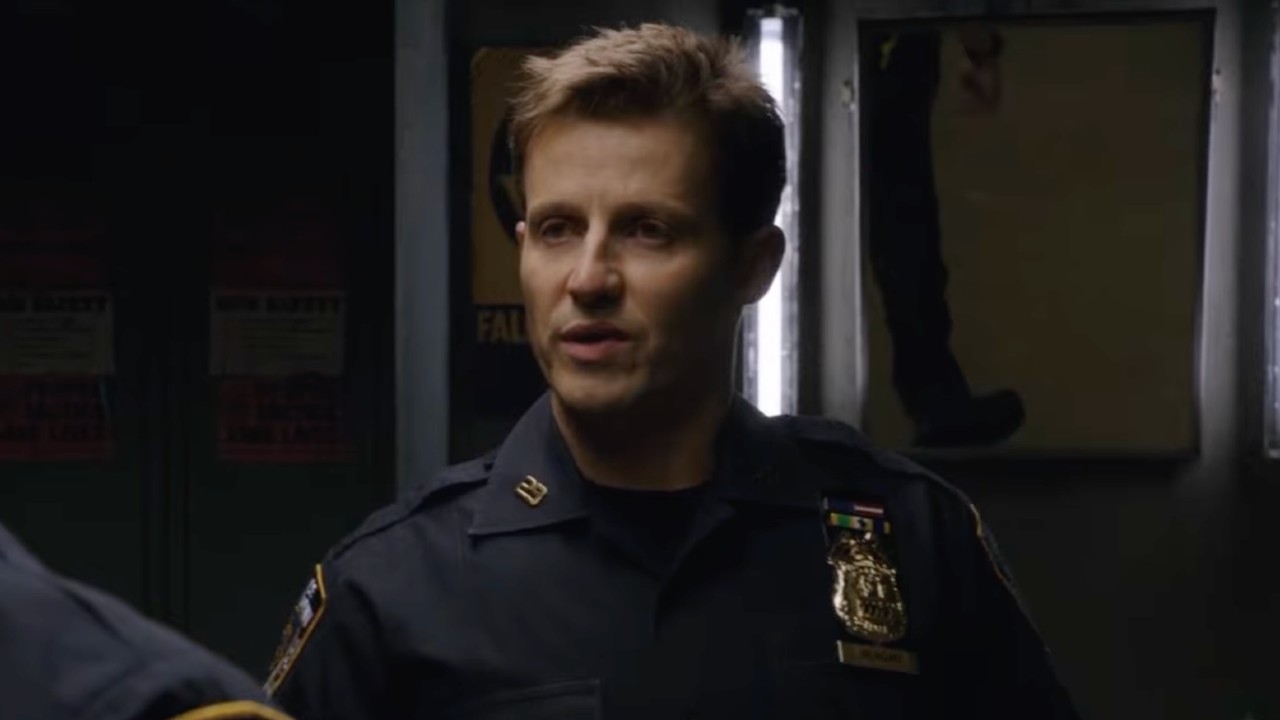 Jamie Reagan (Will Estes) speaks on Blue Bloods.