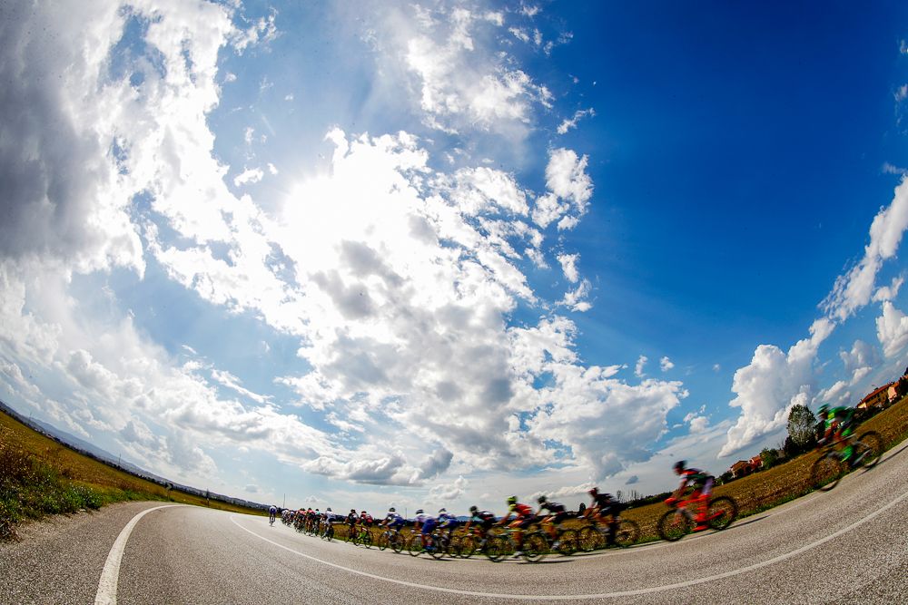 Scenery from along the route of stage 2 at Giro della Toscana