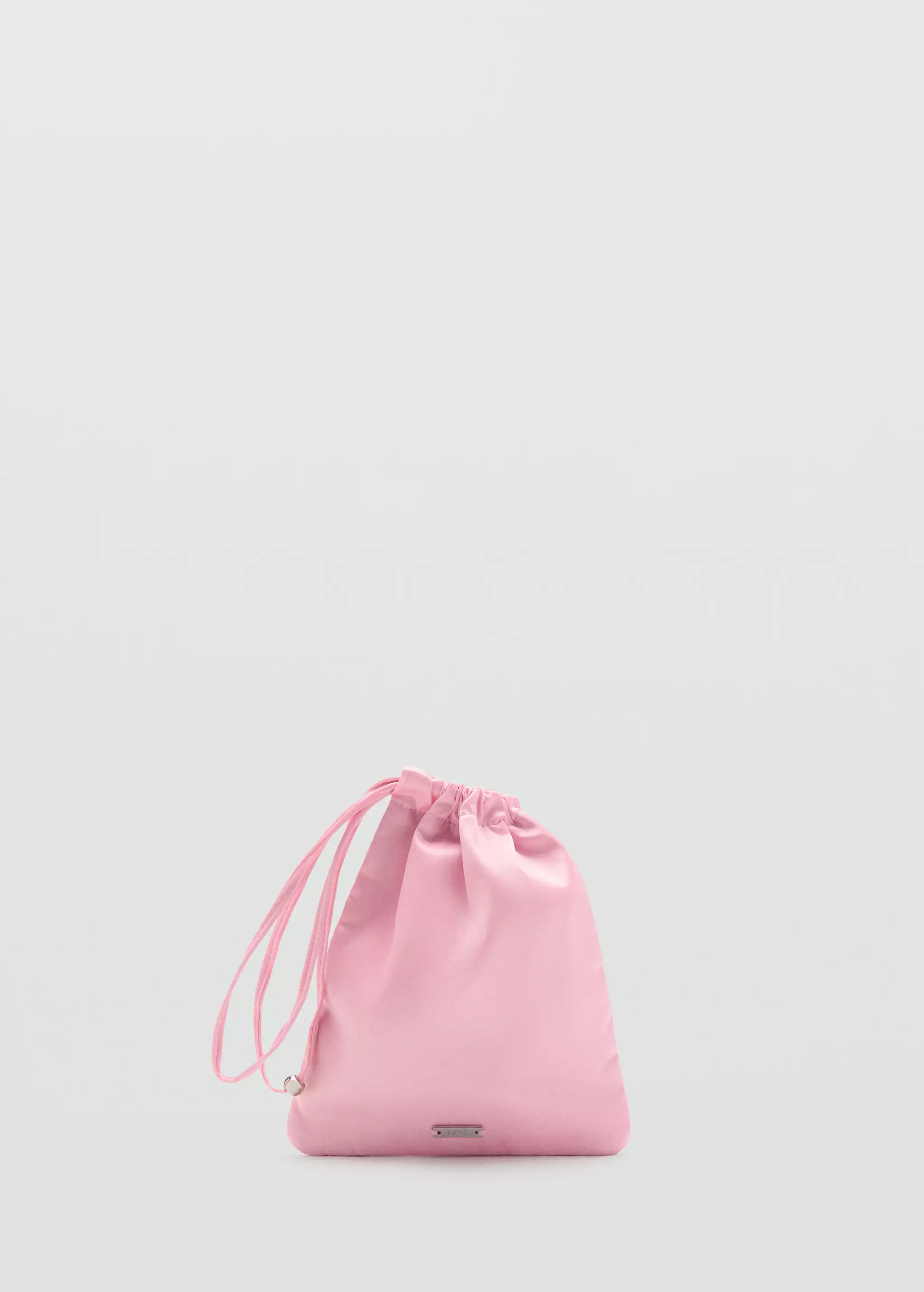 Ruched Satin Pouch - Women | Mango United Kingdom