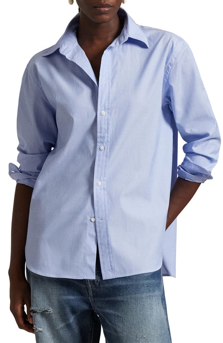 Oversize Button-Up Shirt